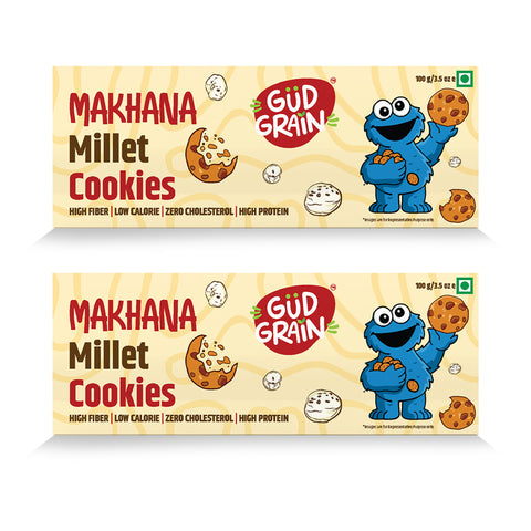 Makhana Millet Cookies | Pack 2 | 100g