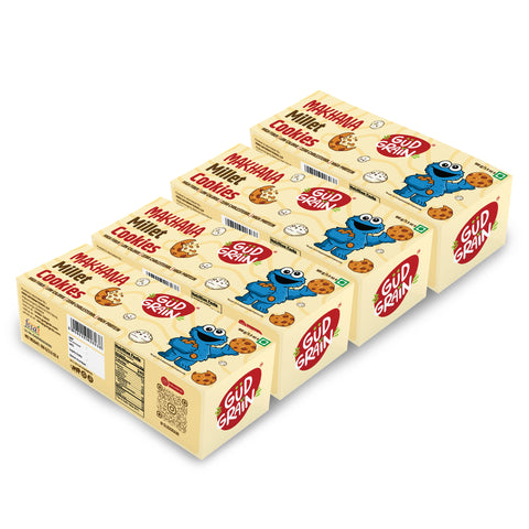 Makhana Millet Cookies | Pack of 4 | 100g