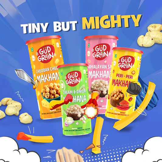 5 Reasons Why Moms Are Choosing GudGrain Makhana Snacks for Their Kids