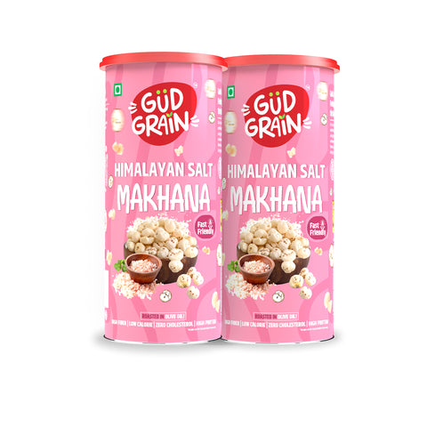 Roasted Makhana | Himalayan Salt | 75g | Pack of 2