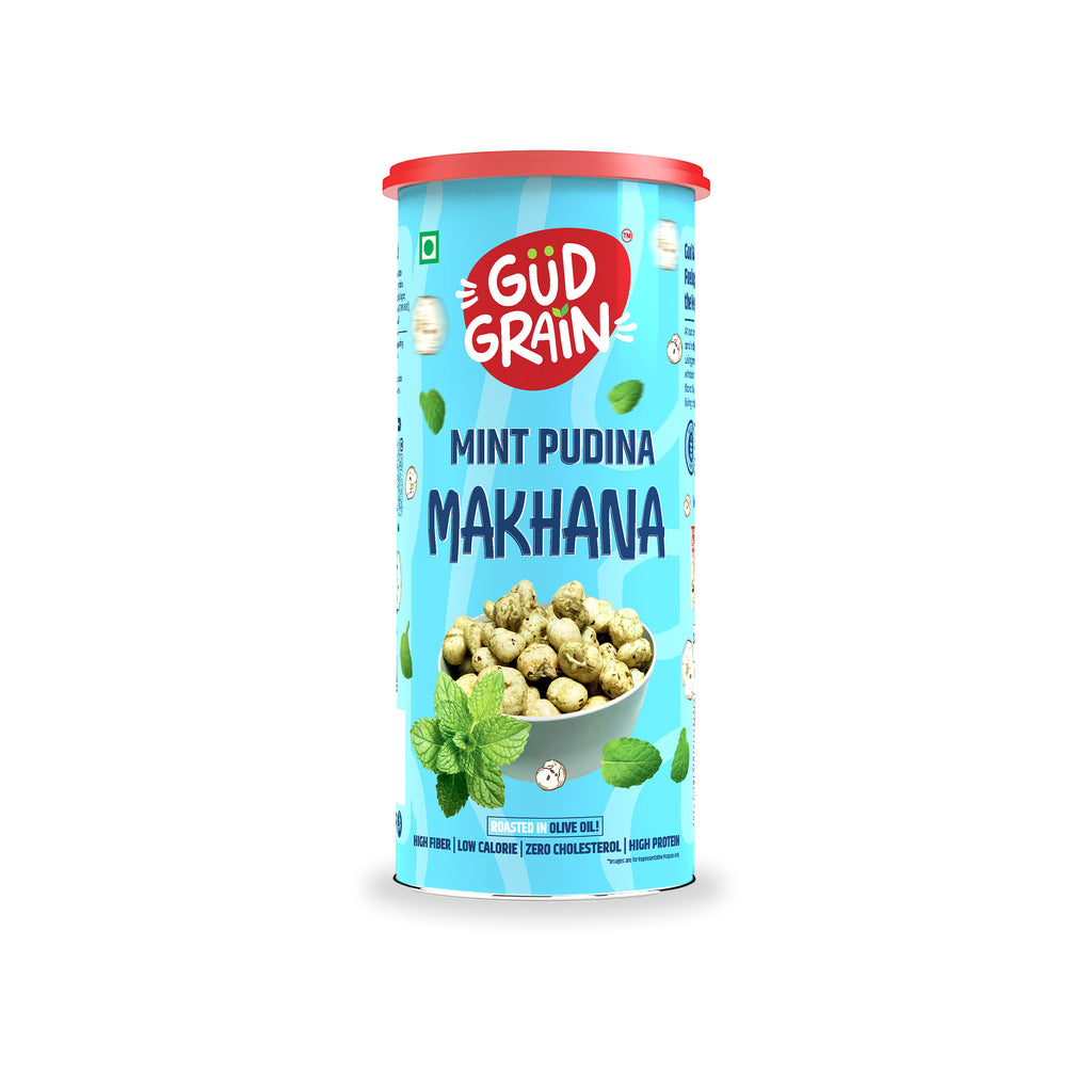 Roasted Makhana | Mint Pudina | 75g | Pack of 1