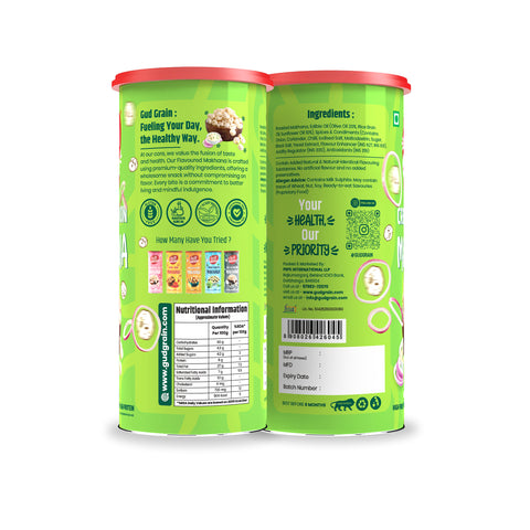 Roasted Makhana | Cream & Onion | 75g | Pack of 2 |