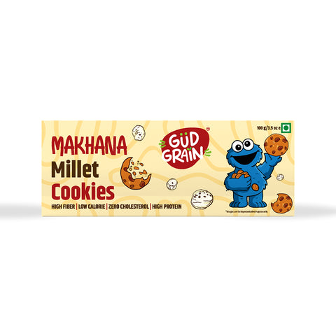 Makhana Millet Cookies | Pack of 4 | 100g