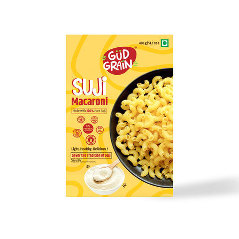 Suji Macaroni | 900g |  Pack of 2 |