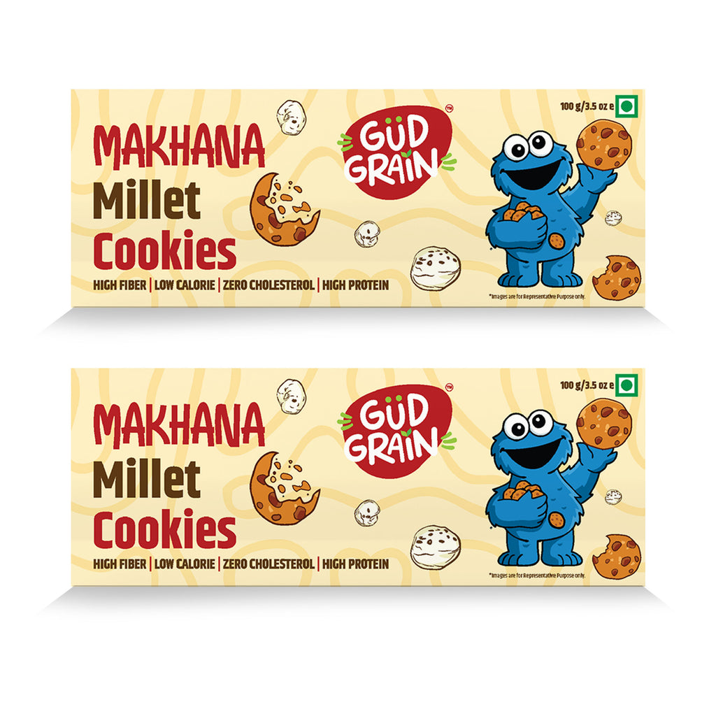 Makhana Millet Cookies | Pack 2 | 100g